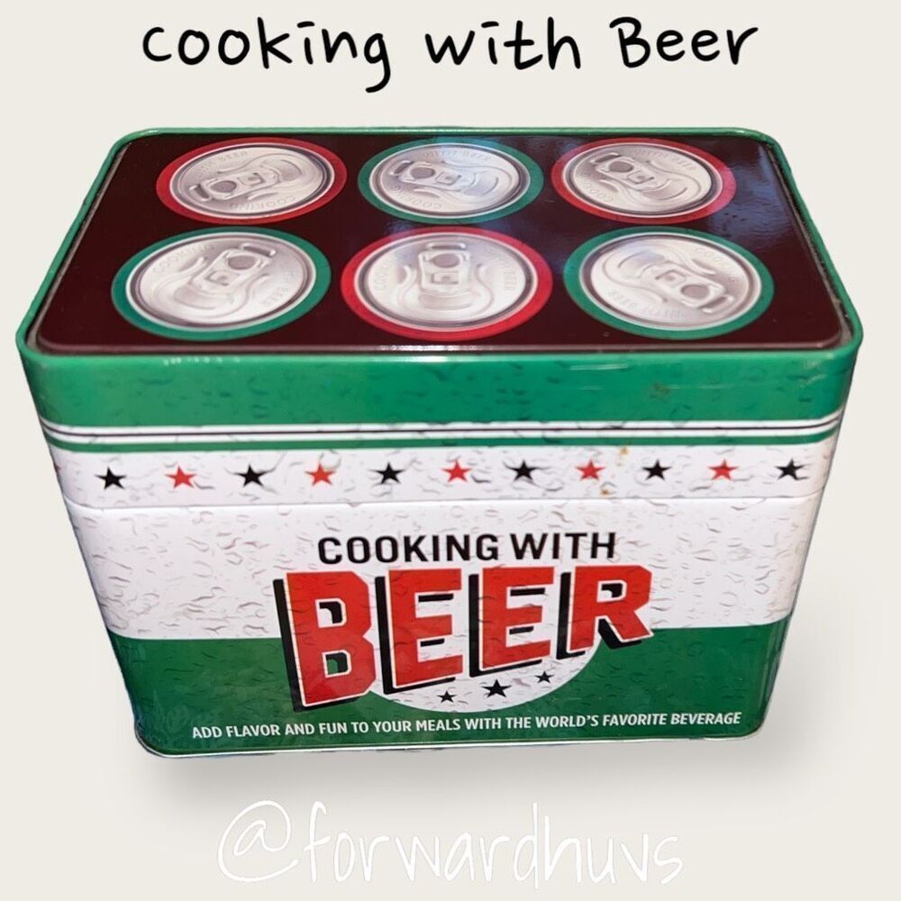 Cooking with Beer, Recipe Card Collection - Open Box